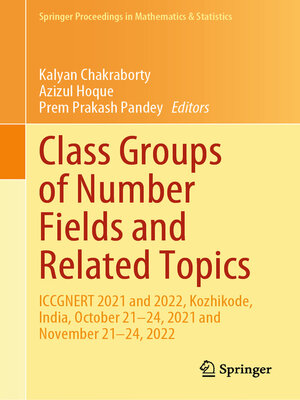 cover image of Class Groups of Number Fields and Related Topics